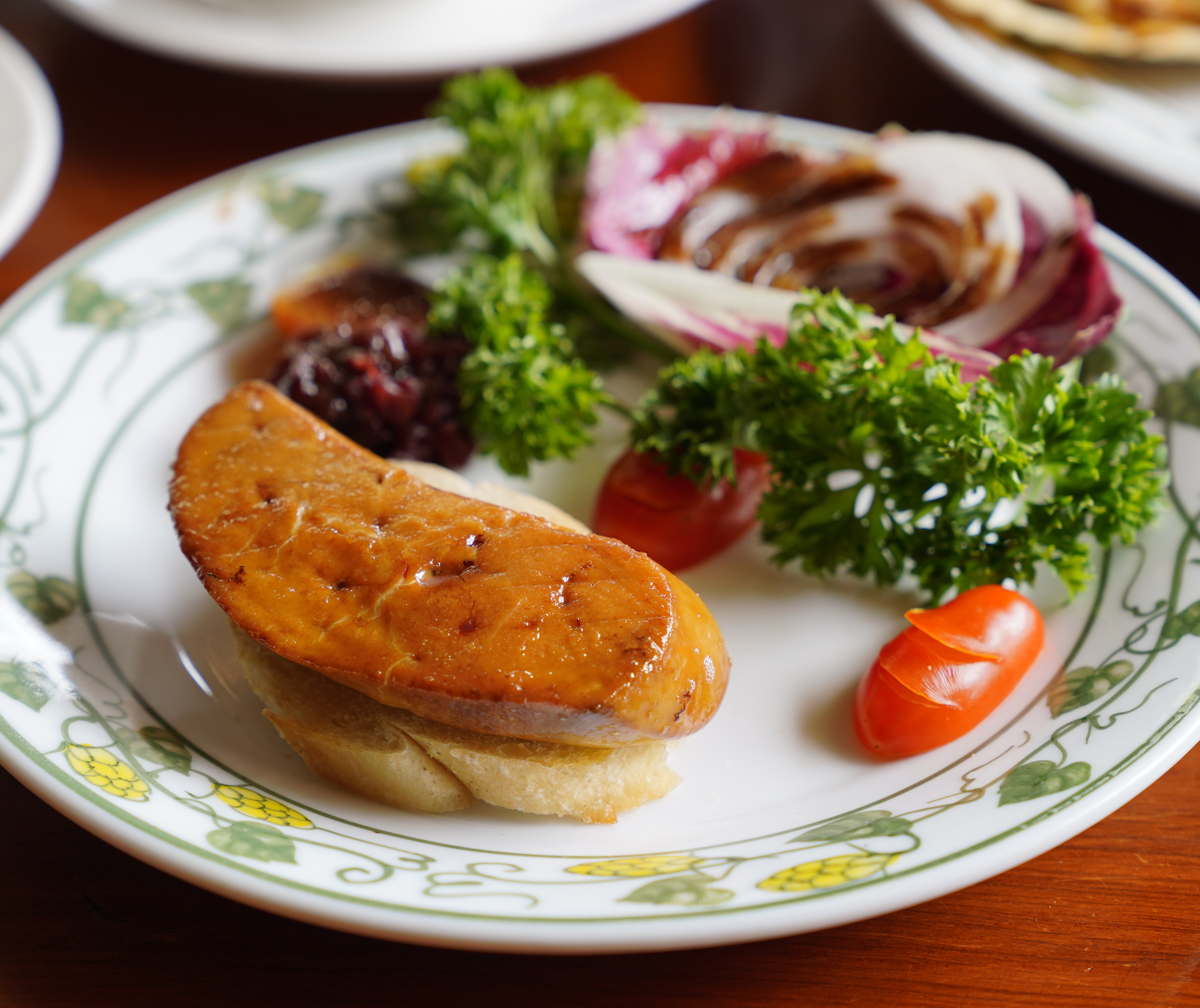 Gan ngỗng áp chảo